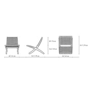 MG501 Cuba Outdoor Chair lounge chair Carl Hansen 