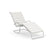 MR Adjustable Chaise Lounge lounge chair Knoll Acqua Leather - Bering Sea 