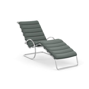 MR Adjustable Chaise Lounge lounge chair Knoll Volo Leather - Cadet 