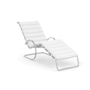 MR Adjustable Chaise Lounge lounge chair Knoll Volo Leather - White 