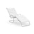 MR Adjustable Chaise Lounge lounge chair Knoll Volo Leather - White 