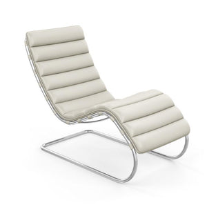 MR Chaise Lounge lounge chair Knoll Acqua Leather - Puget Sound 