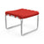 MR Stool stool Knoll Acqua Leather - Coral Sea 