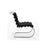 MR Armless Lounge Chair lounge chair Knoll Black 