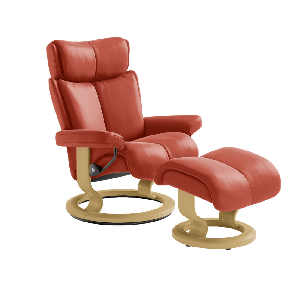 Magic Chair and Ottoman With Classic Base Office Chair Stressless 