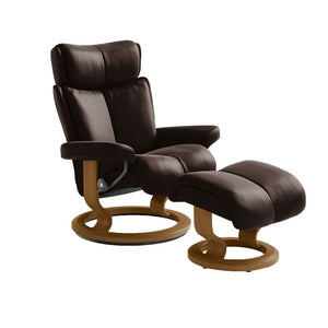 Magic Chair and Ottoman With Classic Base Office Chair Stressless 