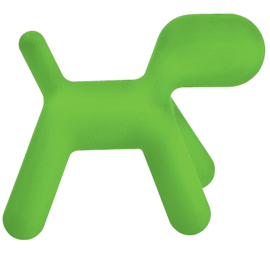 Puppy kids Magis Large - Matte Green 