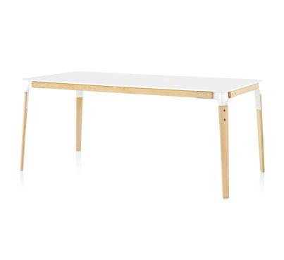 Steelwood Rectangular Table Dining Tables Magis 