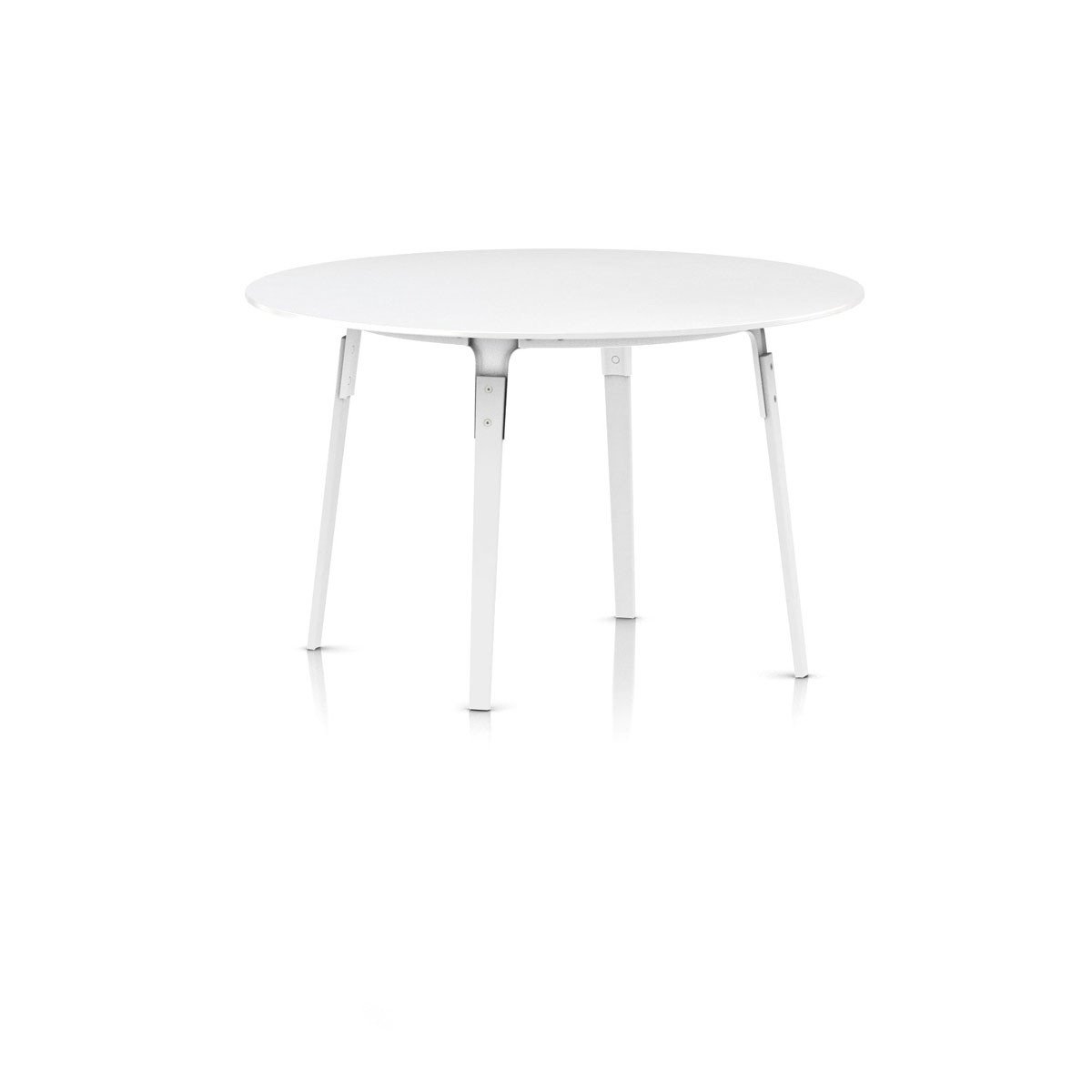 Steelwood Round Table Dining Tables Magis All White +$650.00 