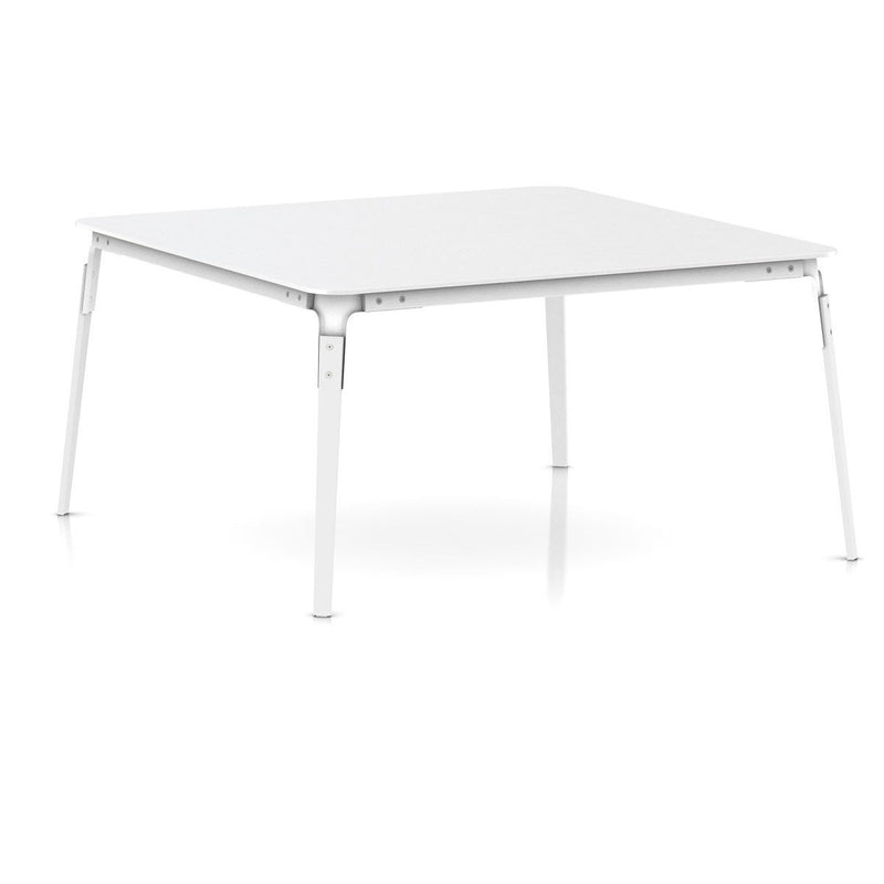 Steelwood Table Dining Tables Magis Square, 57" x 57" White 
