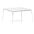 Steelwood Table Dining Tables Magis Square, 57" x 57" White 