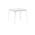 Steelwood Table Dining Tables Magis Square, 36" x 36" White 