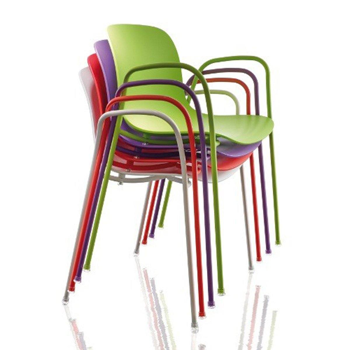 Troy Plastic armchair 2-Pack Side/Dining Magis 