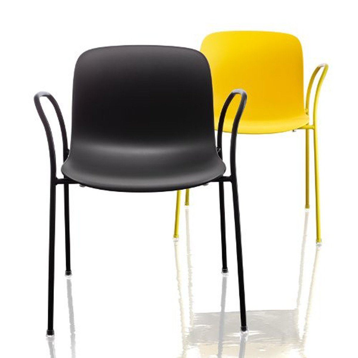 Troy Plastic armchair 2-Pack Side/Dining Magis 