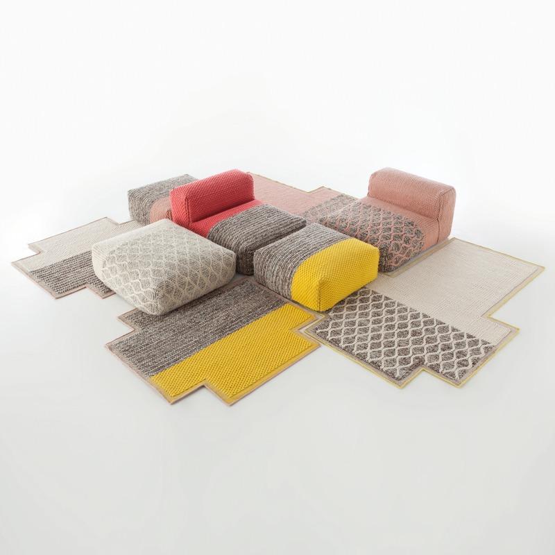 Mangas Space Square Plait Rug Rug Gan 