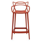 Masters Stool bar seating Kartell Counter Height Rusty Orange 