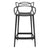 Masters Stool bar seating Kartell Counter Height Black 