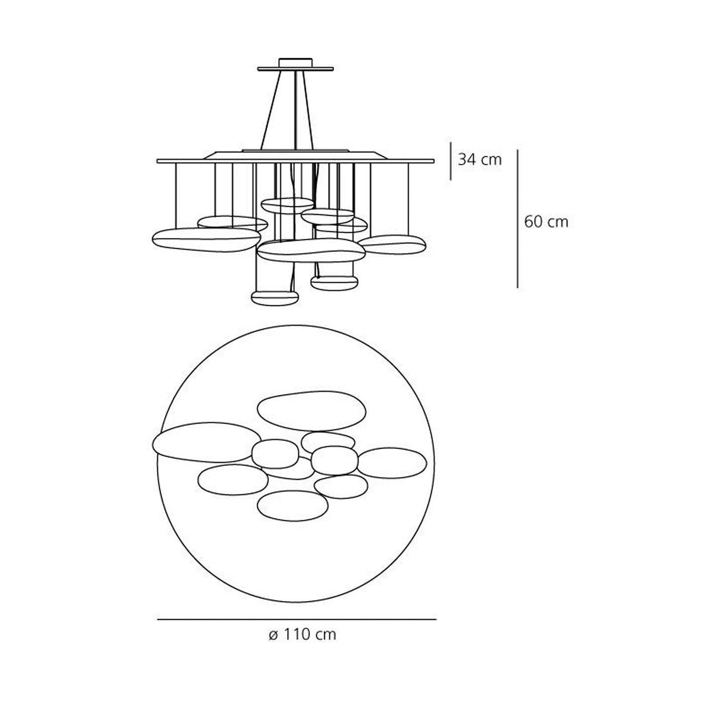 Mercury Ceiling Lamp by Artemide wall / ceiling lamps Artemide 