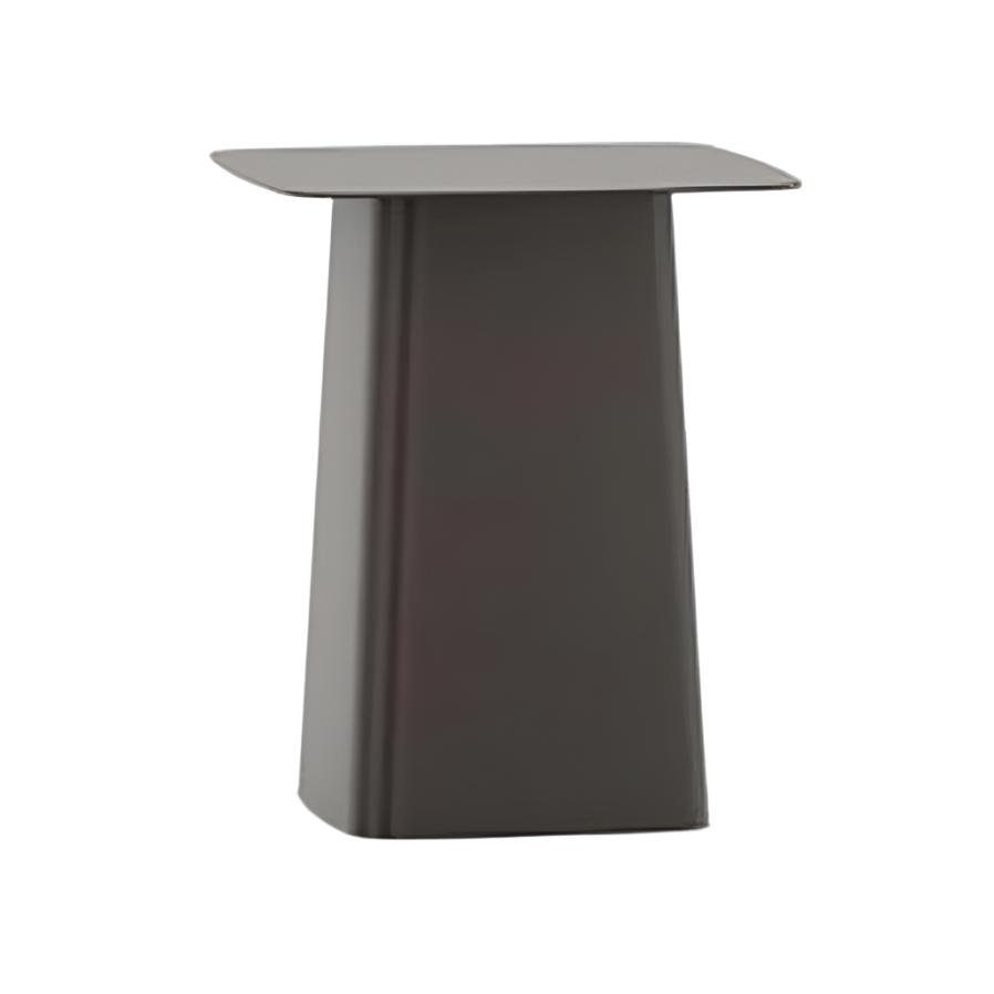 Metal Side Table side/end table Vitra Small Chocolate Top & Base 