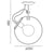 Miconos Ceiling Lamp by Artemide wall / ceiling lamps Artemide 