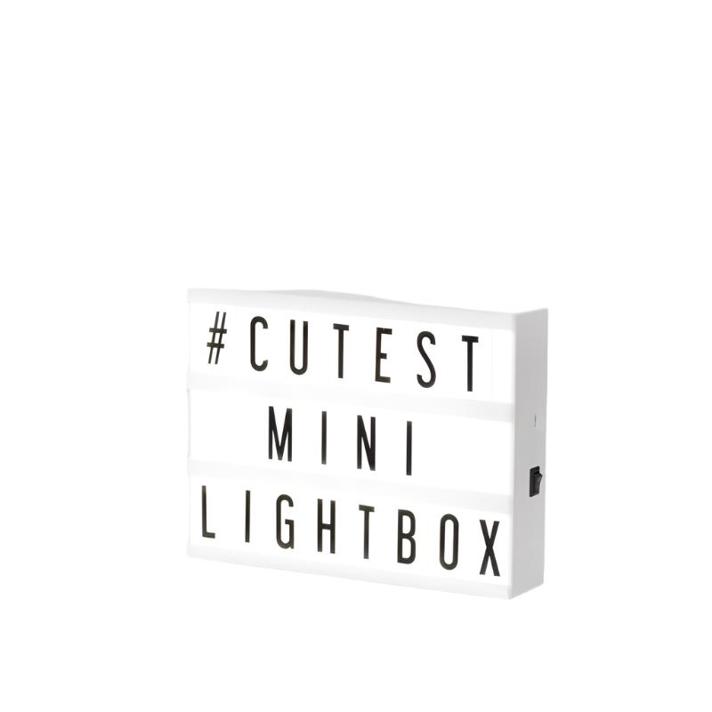 Mini Lightbox lamps amped 