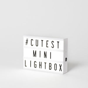 Mini Lightbox lamps amped 