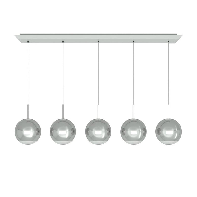 Mirror Ball LED 25cm Linear Pendant System hanging lamps Tom Dixon 