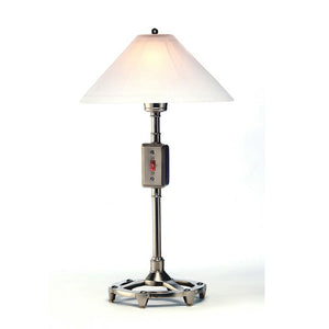 Modern Table Lamp Table Lamp Ecco Pewter Wash 