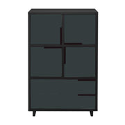 Modu-Licious #6 storage BluDot Graphite on Oak Slate 