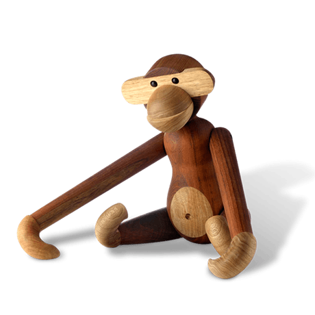 Vintage Kay Bojesen Large Monkey — Mid And Mod