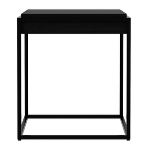 Monolit Side Table table Ethnicraft Black - 3" Black Brushed Oak 