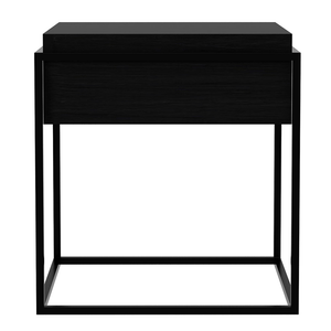 Monolit Side Table table Ethnicraft Black - 5" Black Brushed Oak 