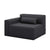 Mix Modular Arm Chair Sofa Gus Modern Left Orientation Mowat Raven 