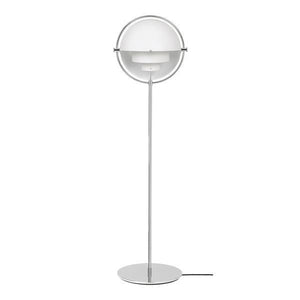 Multi-Lite Floor Lamp Floor Lamps Gubi Chrome/White 