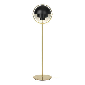 Multi-Lite Floor Lamp Floor Lamps Gubi Brass/Black 
