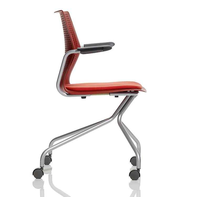 MultiGeneration Hybrid Chair With Upholstered Seat Pad task chair Knoll 