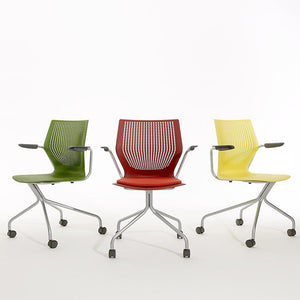 MultiGeneration Hybrid Chair With Upholstered Seat Pad task chair Knoll 