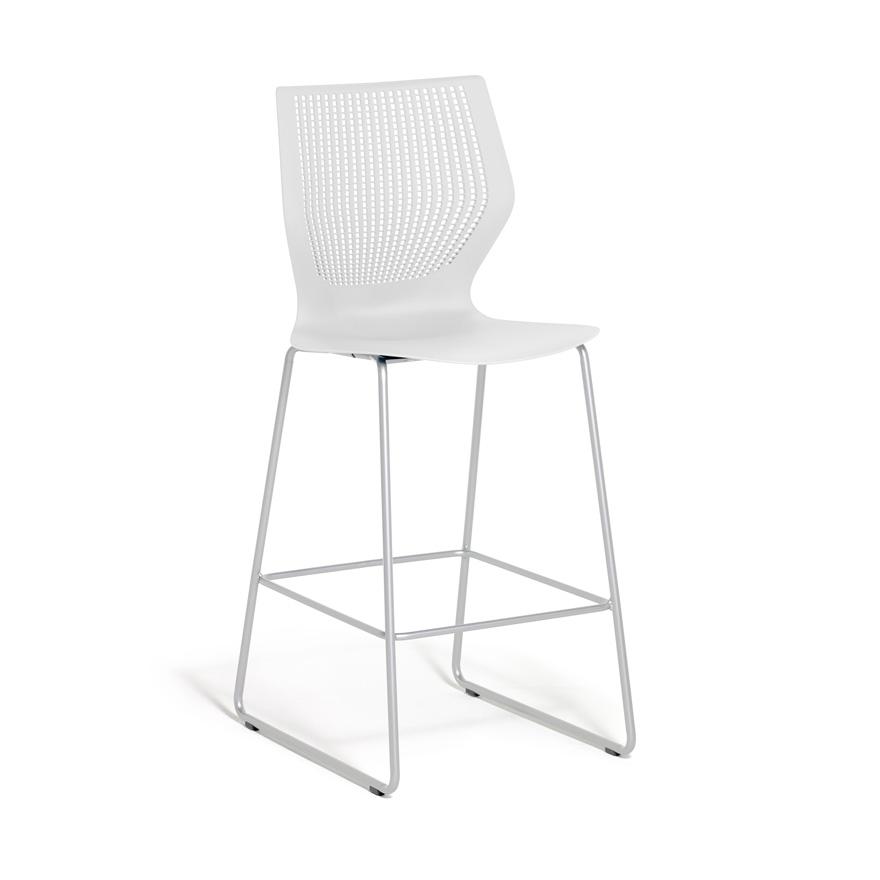 Multigeneration Stool Stools Knoll Bar Height Off White 