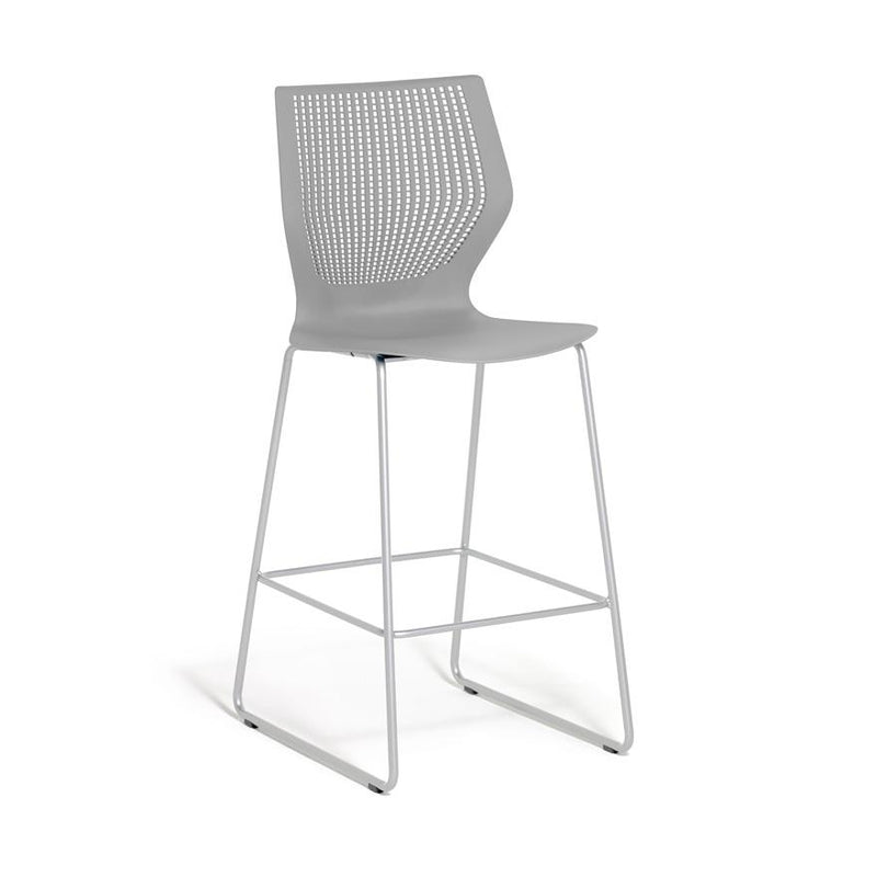 Multigeneration Stool Stools Knoll Bar Height Grey 
