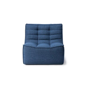 N701 Sofa Sofa Ethnicraft 1 Seater Blue 