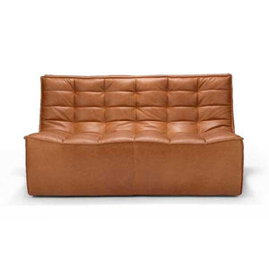 N701 Sofa Sofa Ethnicraft 2 Seater Old Saddle Leather 