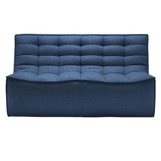 N701 Sofa Sofa Ethnicraft 2 Seater Blue 