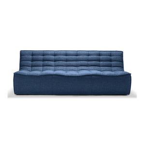 N701 Sofa Sofa Ethnicraft 3 Seater Blue 