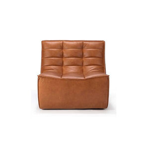 N701 Sofa Sofa Ethnicraft 1 Seater Old Saddle Leather 