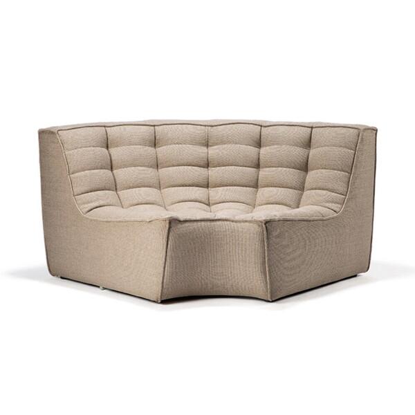 N701 Sofa - Round Corner Sofa Ethnicraft Beige 