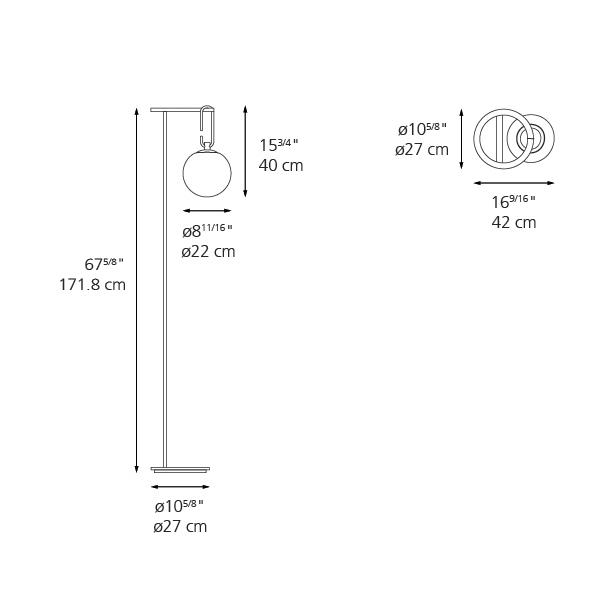 NH Floor Lamp Floor Lamps Artemide 