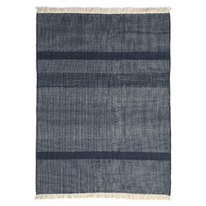 Tres Texture Rug Rugs NaniMarquina Blue Large - 9’10" x 13’1" 