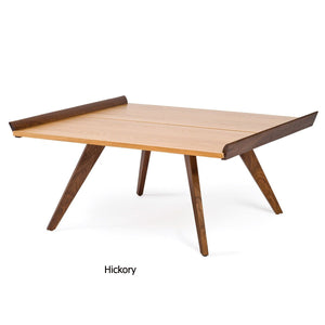 Nakashima Splay-Leg Table Coffee Tables Knoll Hickory 