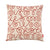 Names Pillow (Set of 2) Pillows Maharam Crimson On White Color Pattern 