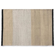 Tres Outdoor Rug Rug NaniMarquina Stripes Black outdoor Large - 9’10" x 13’1" 
